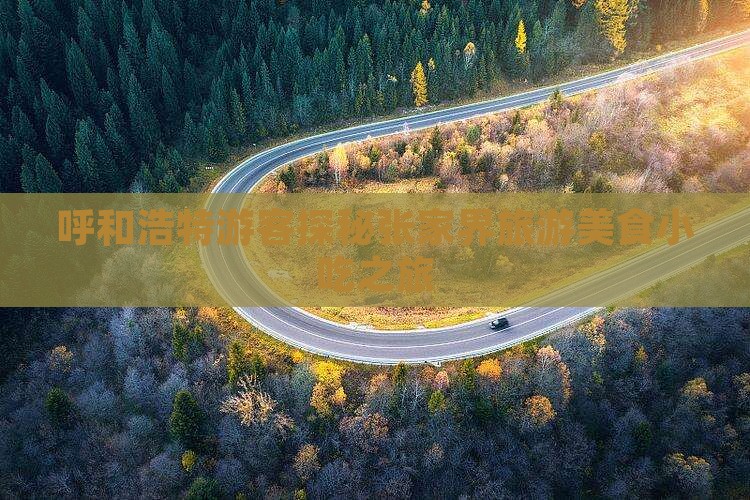 呼和浩特游客探秘张家界旅游美食小吃之旅