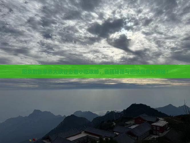阳泉到张家界大峡谷旅游小吃