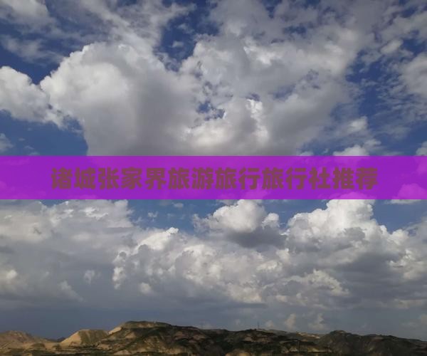 诸城去张家界森林公园旅行社