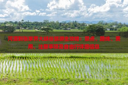 河源到张家界大峡谷旅游全攻略：景点、路线、费用、注意事项及自由行详细信息