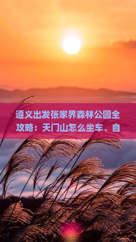 遵义出发张家界森林公园全攻略：天门山怎么坐车、自驾游路线、十大景点推荐及旅游信息详解