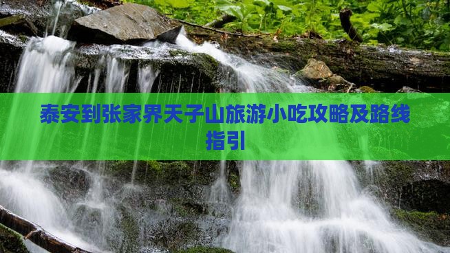 泰安到张家界天子山旅游小吃攻略及路线指引