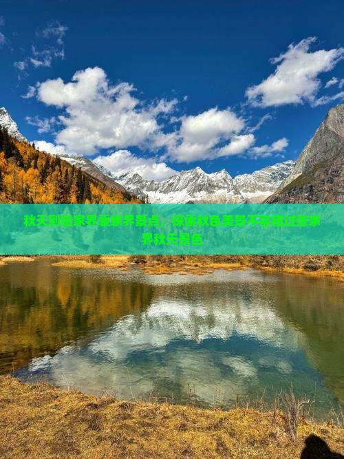 秋天到张家界袁家界景点，探索秋色美景不容错过张家界秋天景色