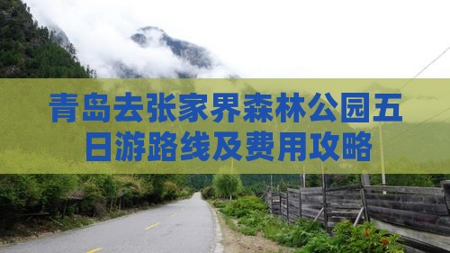 青岛去张家界森林公园五日游路线及费用攻略