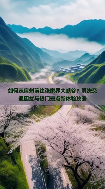 如何从宿州前往张家界大峡谷？解决交通困扰与热门景点新体验攻略