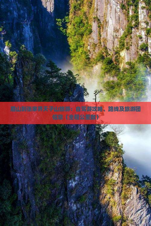 眉山到张家界天子山旅游：自驾游攻略、路线及旅游团信息（全程公里数）