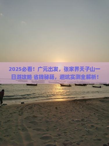 广元去张家界天子山一日