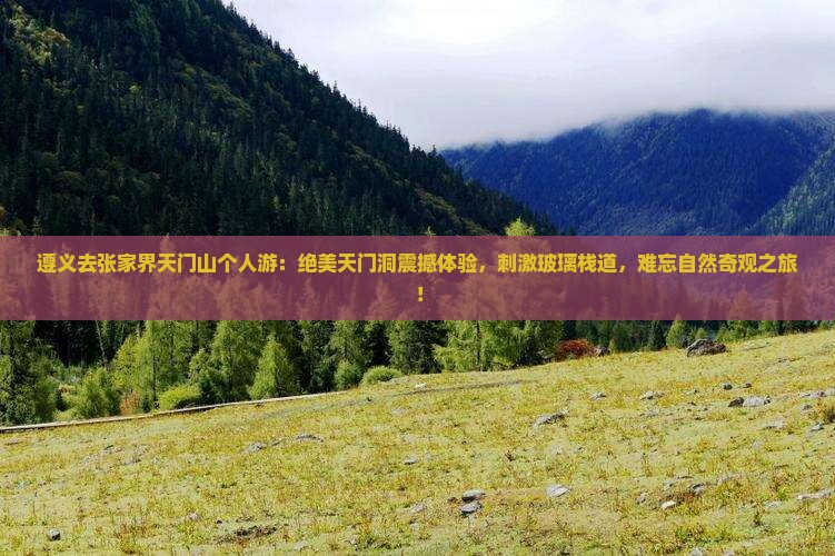 遵义去张家界天门山个人游