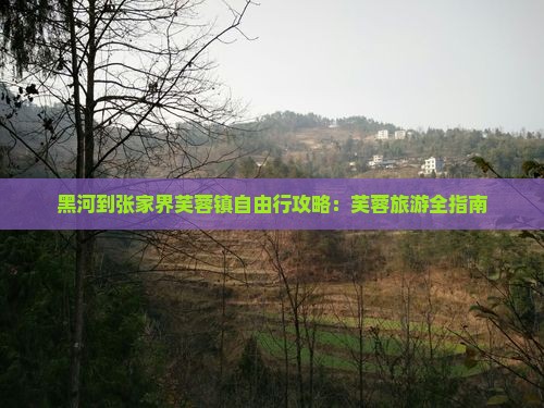 黑河到张家界芙蓉镇自由行