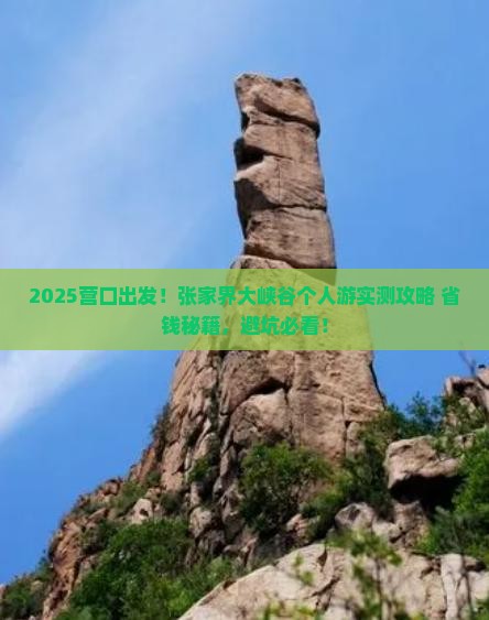 营口去张家界大峡谷个人游