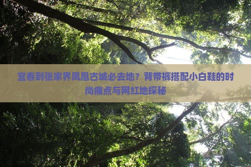 宜春到张家界凤凰古城必去地？背带裤搭配小白鞋的时尚痛点与网红地探秘