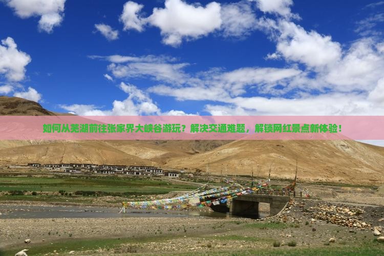 如何从芜湖前往张家界大峡谷游玩？解决交通难题，解锁网红景点新体验！