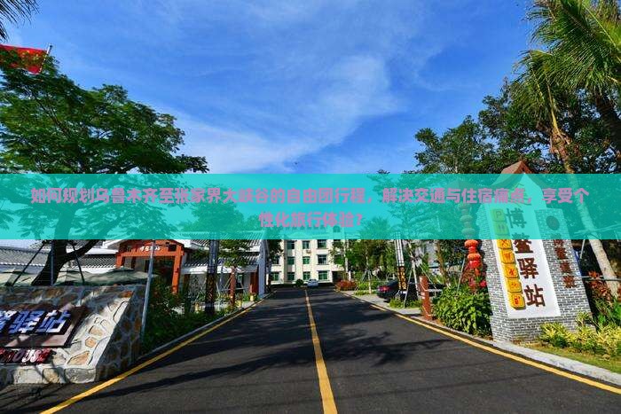 如何规划乌鲁木齐至张家界大峡谷的自由团行程，解决交通与住宿痛点，享受个性化旅行体验？