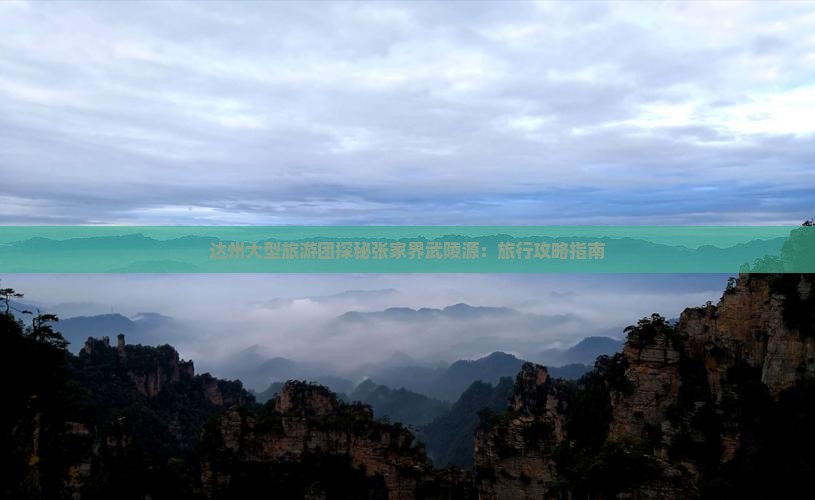 达州大型旅游团探秘张家界武陵源：旅行攻略指南