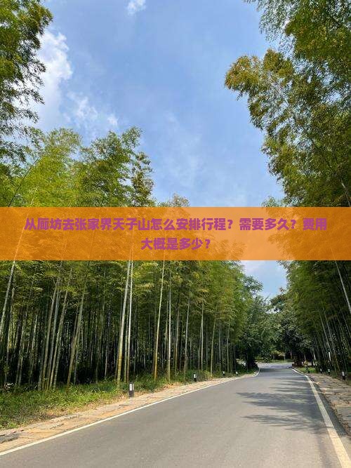 从廊坊去张家界天子山怎么安排行程？需要多久？费用大概是多少？