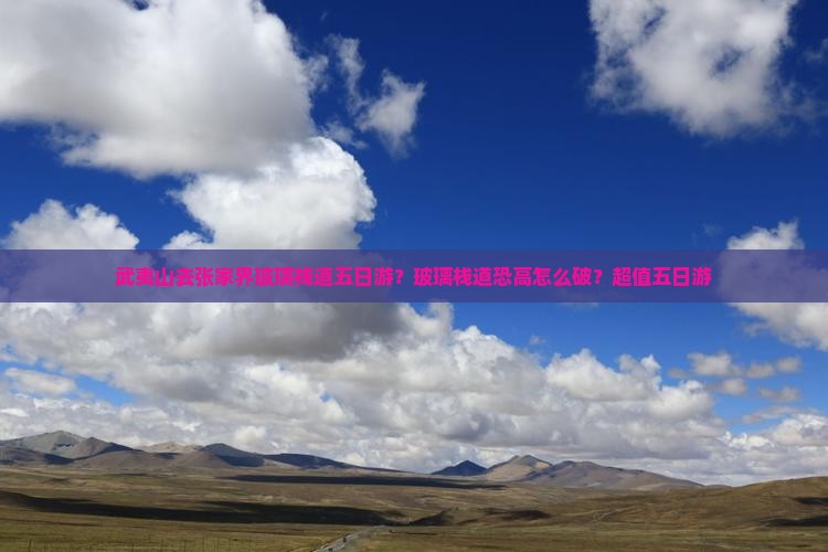 武夷山去张家界玻璃栈道五日游？玻璃栈道恐高怎么破？超值五日游