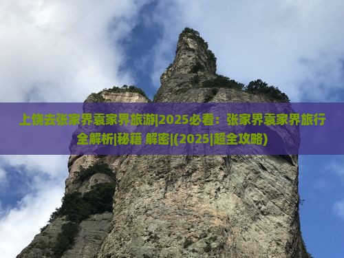上饶去张家界袁家界旅游