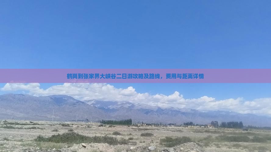 鹤岗到张家界大峡谷二日游