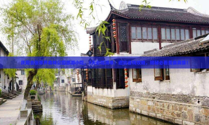 庆阳去张家界森林公园旅游小吃