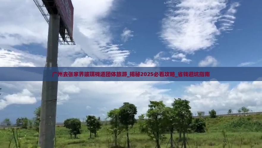 广州去张家界玻璃栈道团体旅游