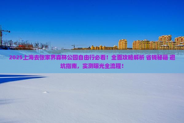 上海去张家界森林公园自由行