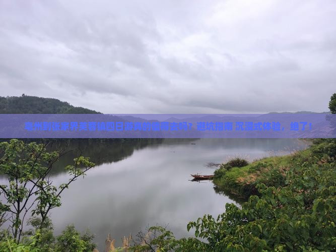 亳州到张家界芙蓉镇四日游
