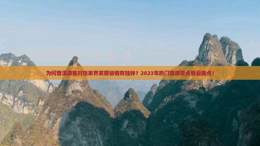 为何普洱游客对张家界芙蓉镇情有独钟？2023年热门旅游景点背后痛点！