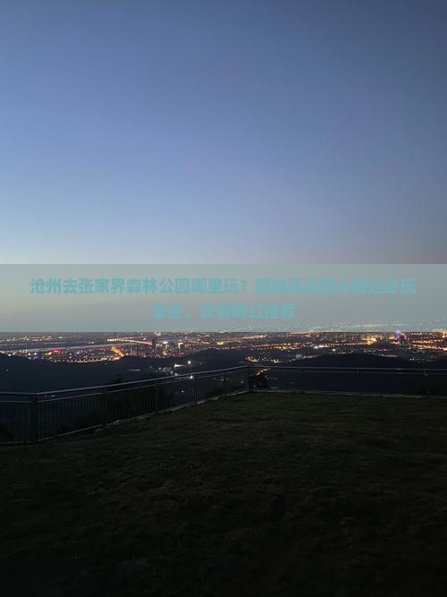 沧州去张家界森林公园哪里玩？路途遥远担心错过必玩景点，快看网红推荐