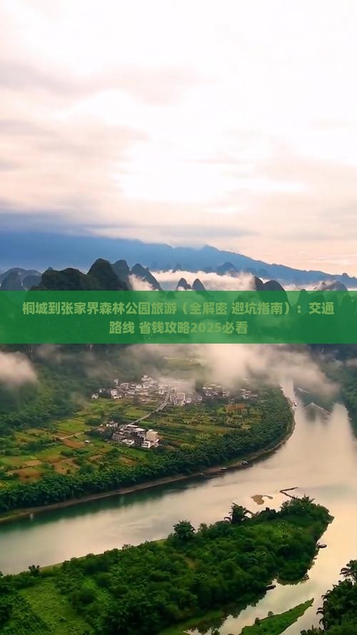 桐城到张家界森林公园旅游