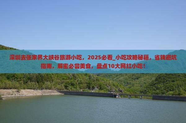 深圳去张家界大峡谷旅游小吃