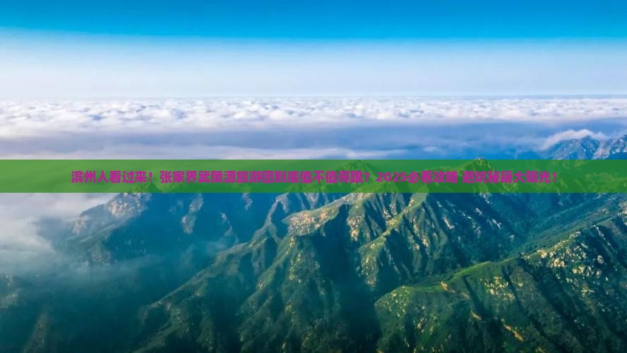 滨州去张家界武陵源大型旅游团