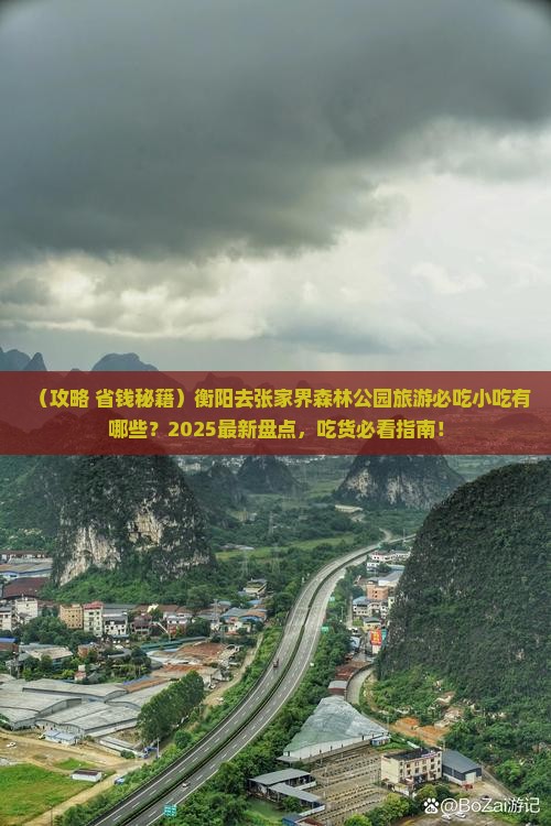 衡阳去张家界森林公园旅游小吃