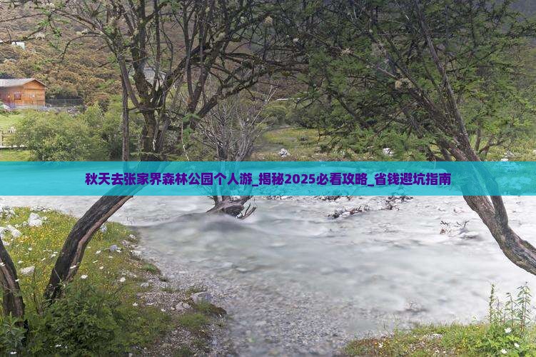 秋天去张家界森林公园个人游