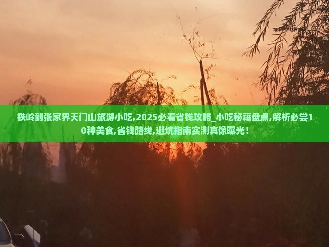 铁岭到张家界天门山旅游小吃