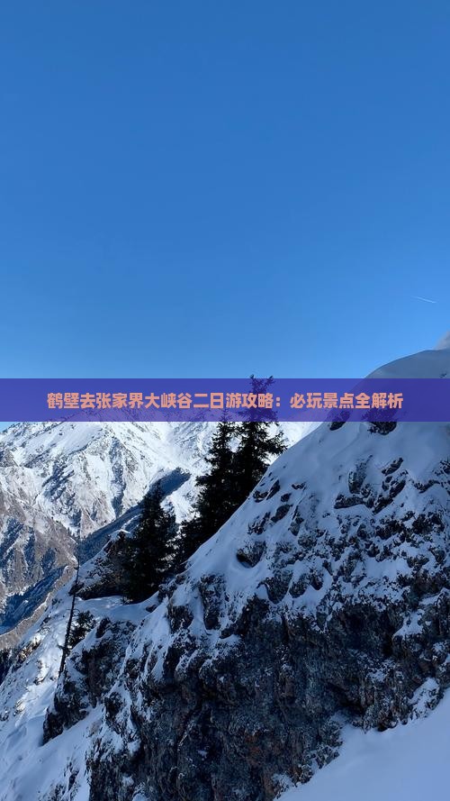 鹤壁去张家界大峡谷二日游