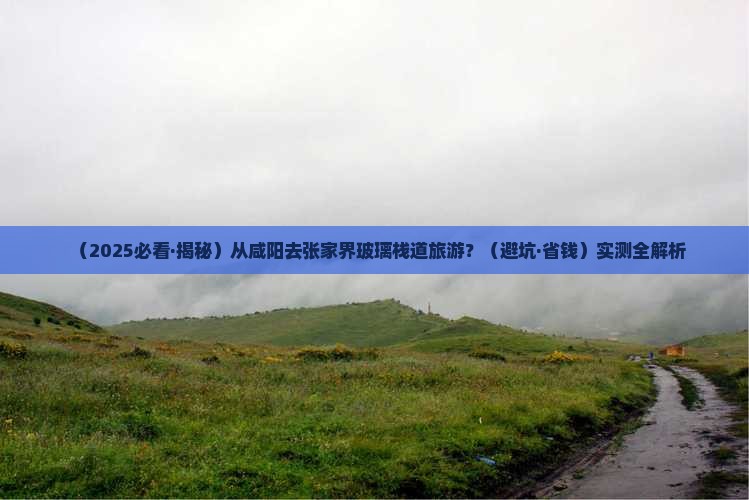 咸阳到张家界玻璃栈道旅游