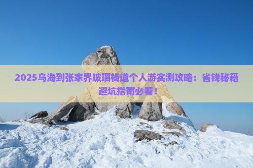 乌海到张家界玻璃栈道个人游