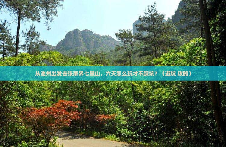 池州去张家界七星山六日游