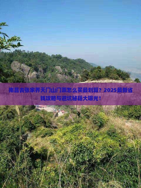 南昌去张家界天门山门票