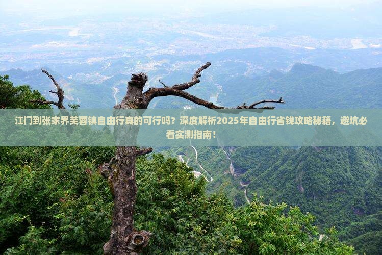 江门到张家界芙蓉镇自由行