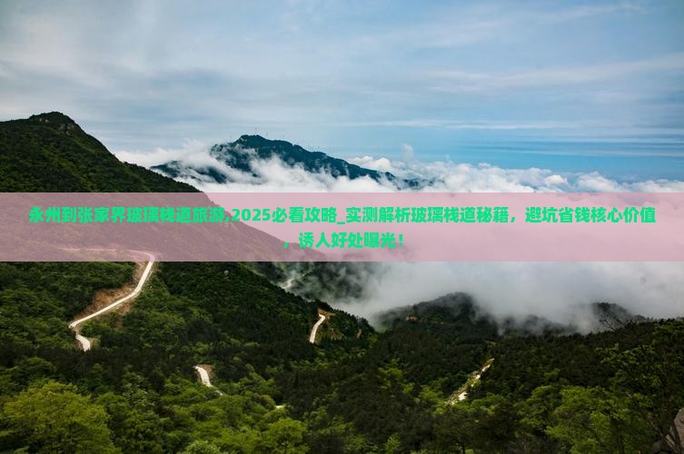 永州到张家界玻璃栈道旅游