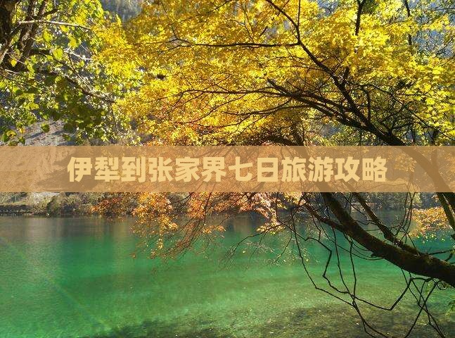 伊犁到张家界七日游