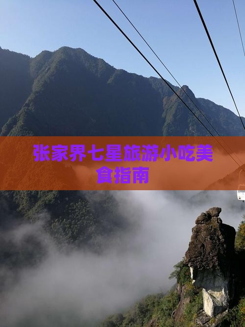 济源去张家界七星山旅游小吃