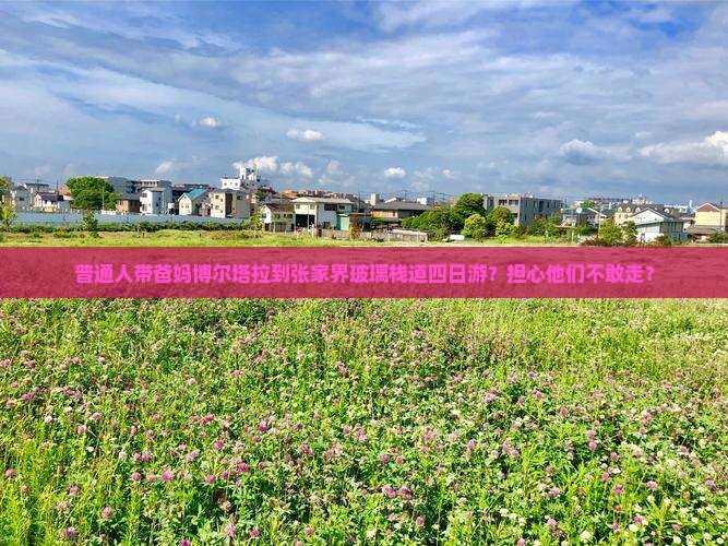 博尔塔拉到张家界玻璃栈道四日游