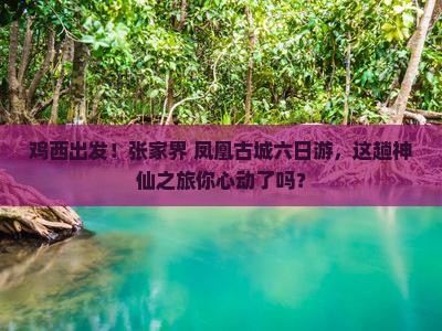 鸡西去张家界凤凰古城六日游