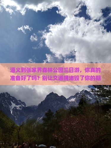 遵义到张家界森林公园三日游