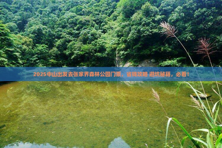 中山去张家界森林公园门票
