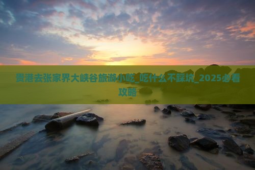 贵港去张家界大峡谷旅游小吃