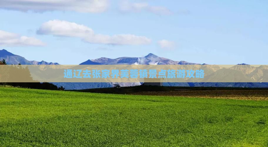 通辽去张家界芙蓉镇一日