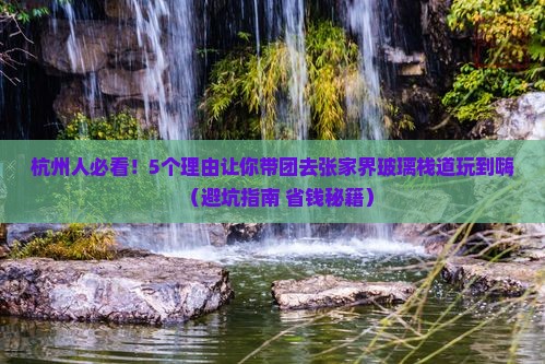 杭州去张家界玻璃栈道团体旅游